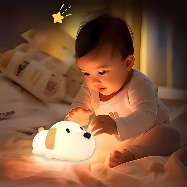 Veilleuse-bebe-chien-mignon-usb