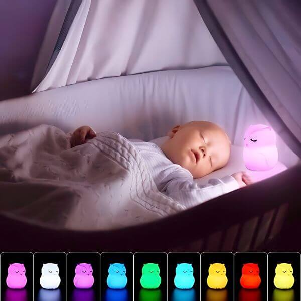Veilleuse-bebe-hibou-multicolore
