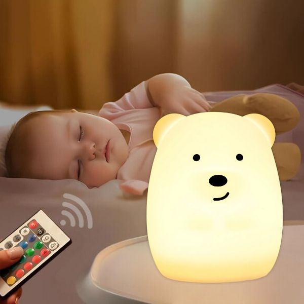 Veilleuse-bebe-ours-mignon-garcon-fille