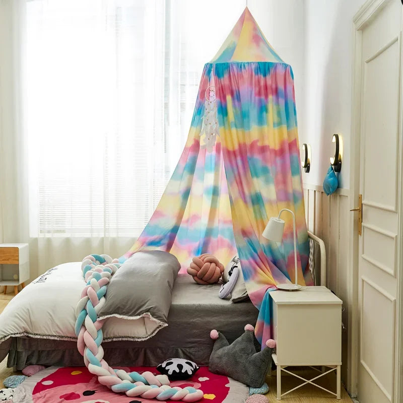 ciel de lit Arc-en-ciel chambre fille