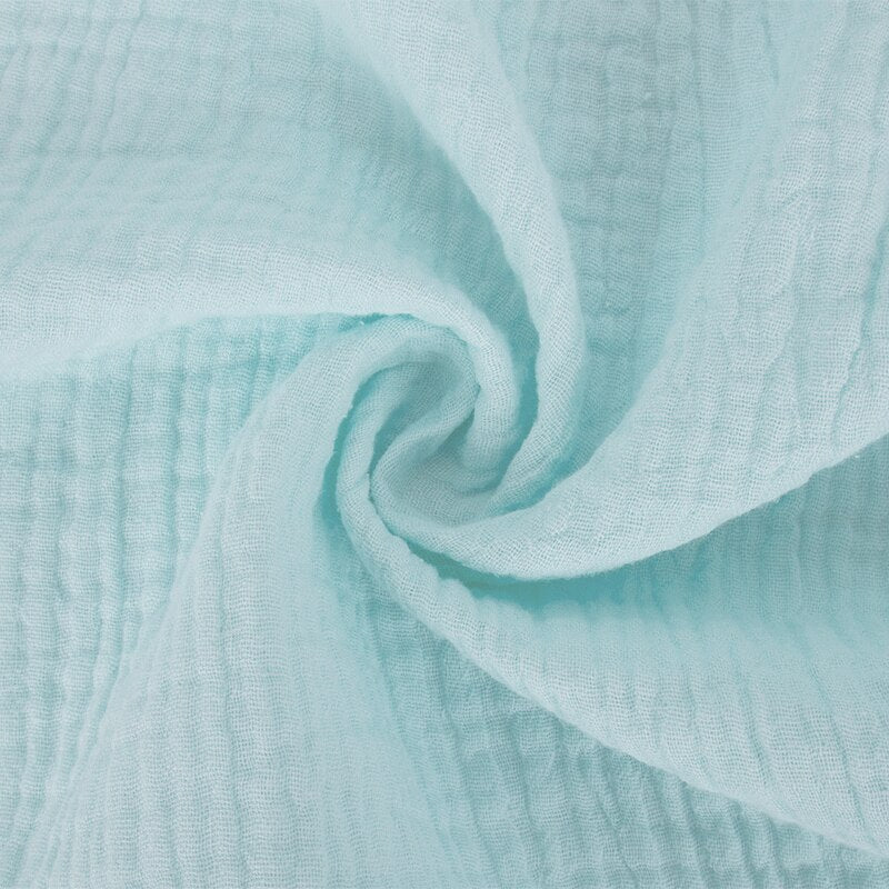 ciel de lit bebe mousseline coton super doux tissu