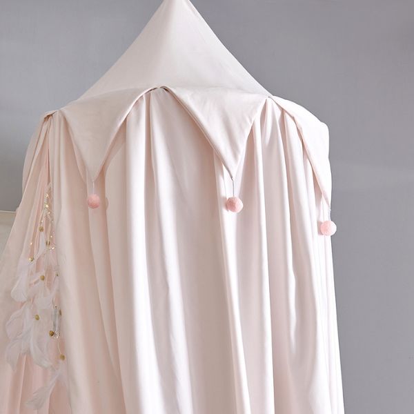 ciel de lit princesse dome rose