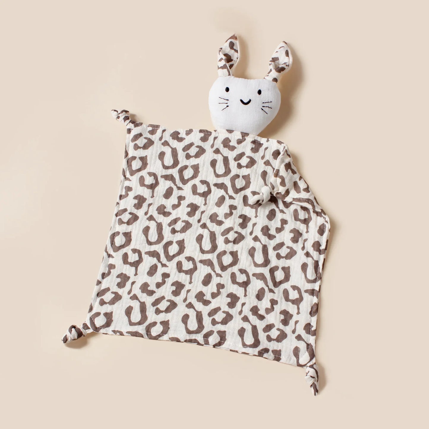 doudou lapin léopard