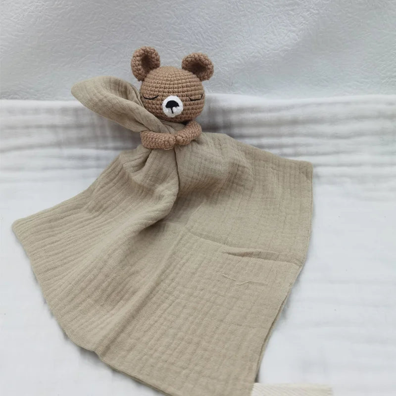 doudou ourson kaki