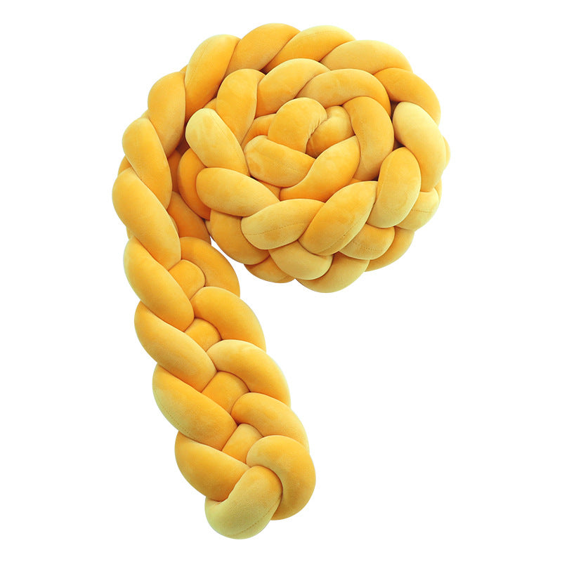 tresse de lit 4 brins curcumaj aune