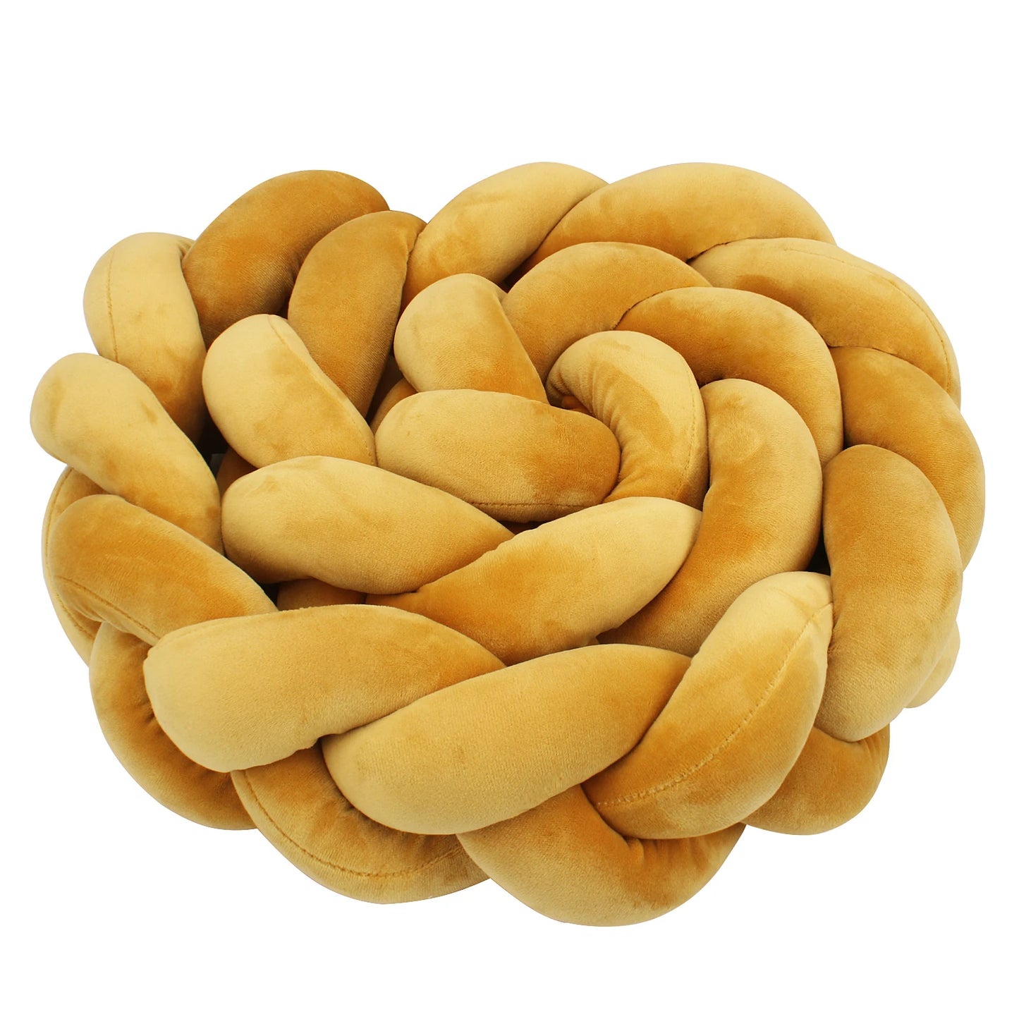 tresse de lit 4m jaune moutarde