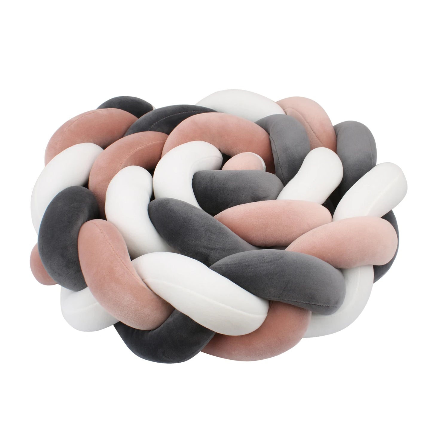 tresse de lit bebe rose blanc noir pas chere