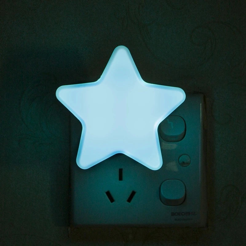 veilleuse prise bleu
