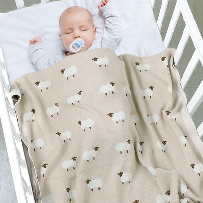 Couverture-bébé-mouton-beige-printemps-été-automne-hivers-doux-chaud