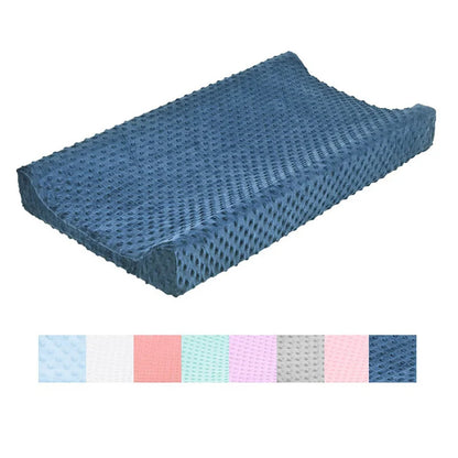 Housse matelas à langer | Bleu violet