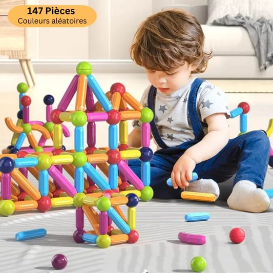 Jeu de construction magnétique pour enfants - MagicPro™