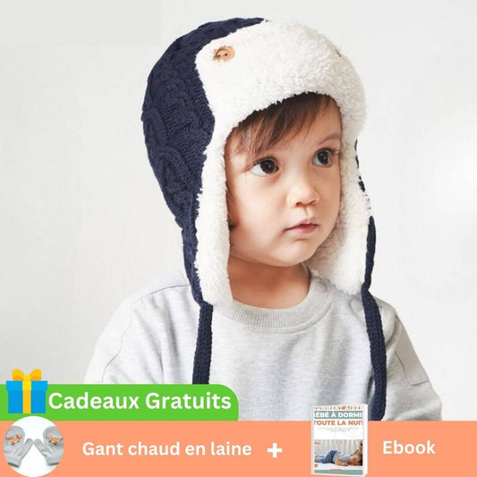 Chic™ - Bonnet enfant en laine