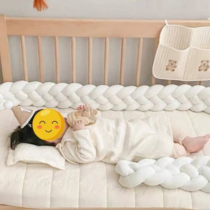 Tresse de lit 3m blanche fille sommeil paisible