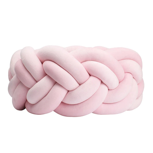 Tresse de lit cabane rose