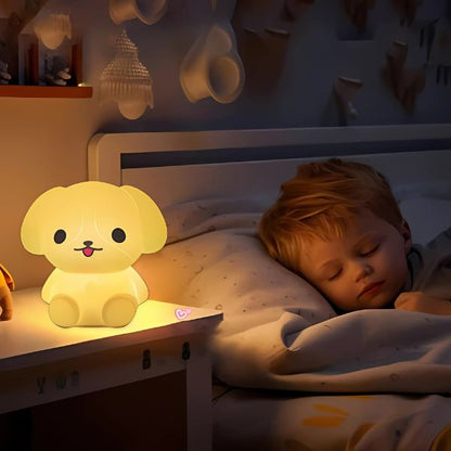 Veilleuse-bebe-chien-lumiere-tamisee