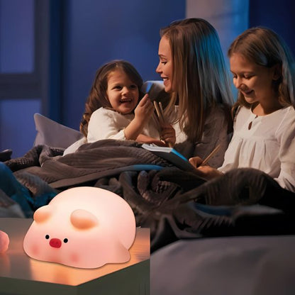Veilleuse-bebe-cochon-rituel-lecture-du-soir