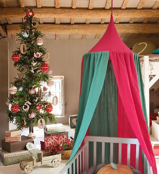 ciel de lit bebe joyeux noel coton doux