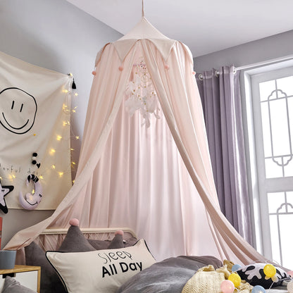 ciel de lit princesse rose