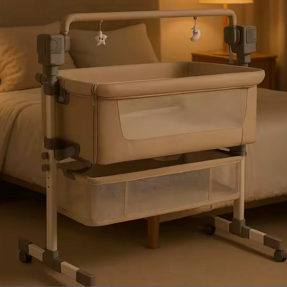 cododo bébé électrique brun musical portable réglable bluetooth