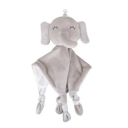 doudou bébé éléphant gris