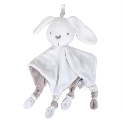 doudou bébé lapin blanc