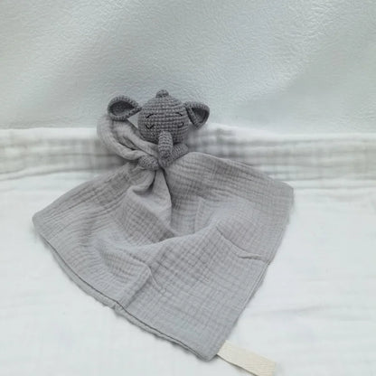 doudou éléphant gris