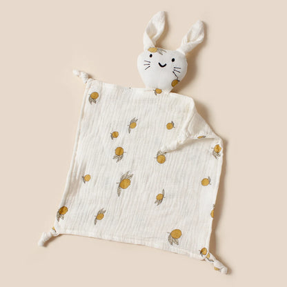 doudou lapin citron