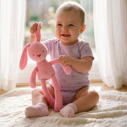 Doudou lapin fille