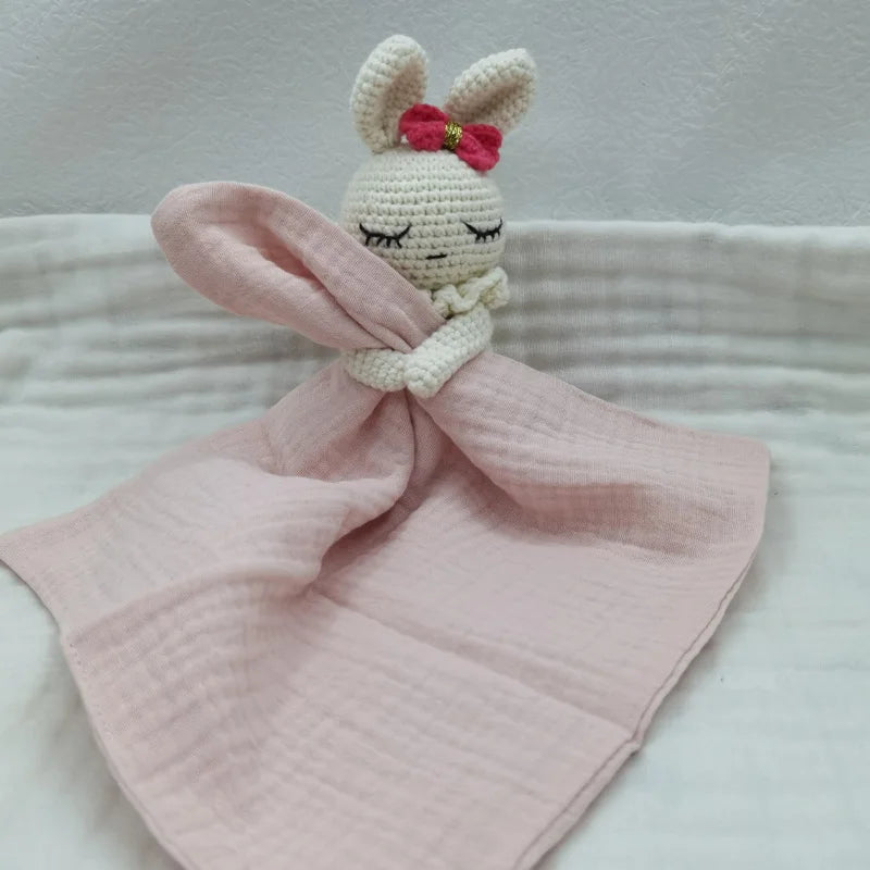 doudou lapin rose