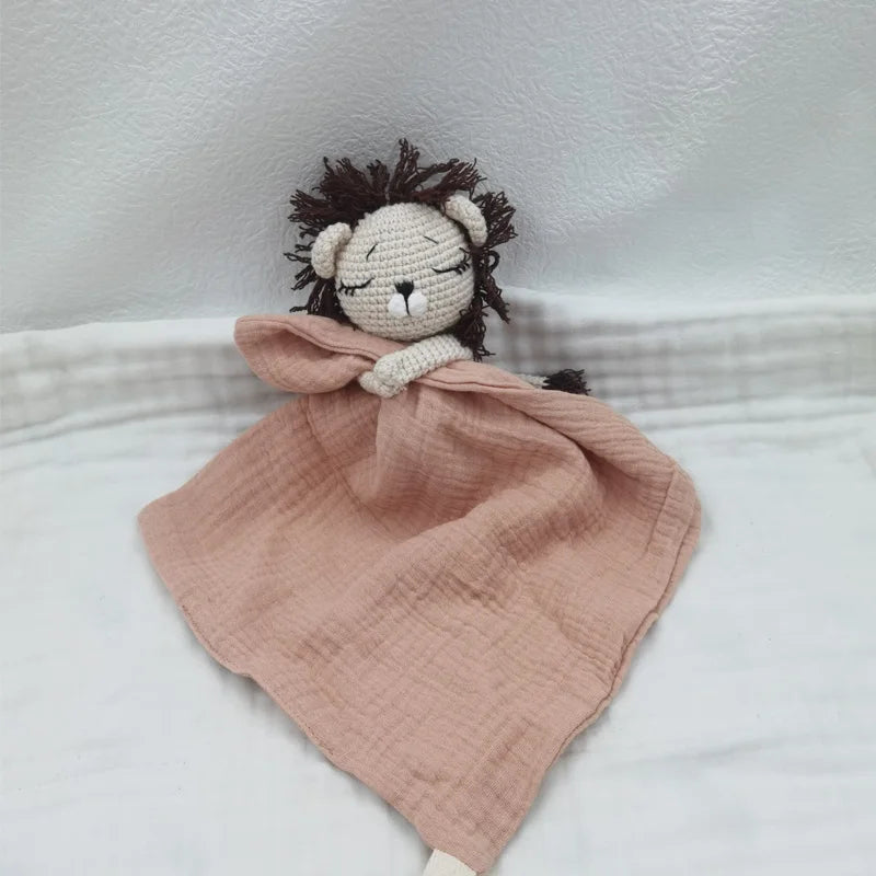 doudou lion rose
