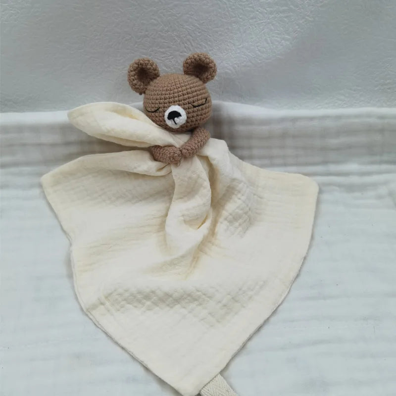doudou ourson crème