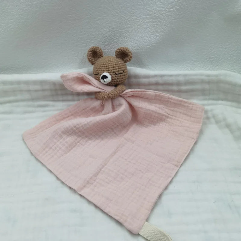 doudou ourson rose