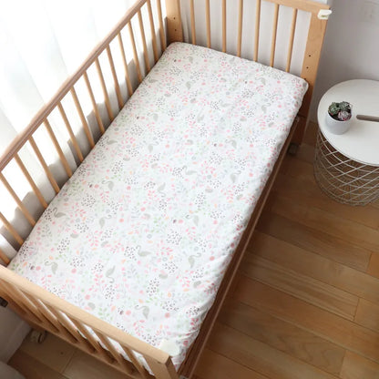drap housse bebe cygne gris