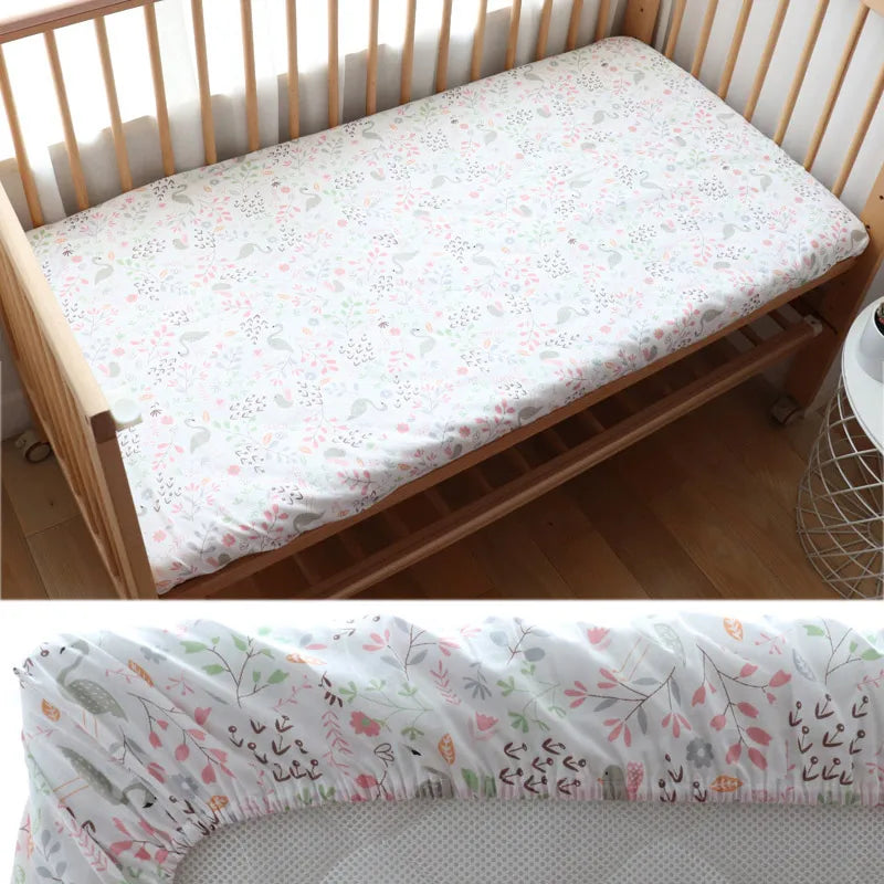 drap housse bebe cygne