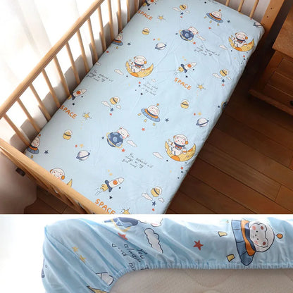 drap housse bebe ours spatial