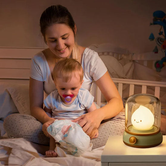 lampe veilleuse maman enfant couche