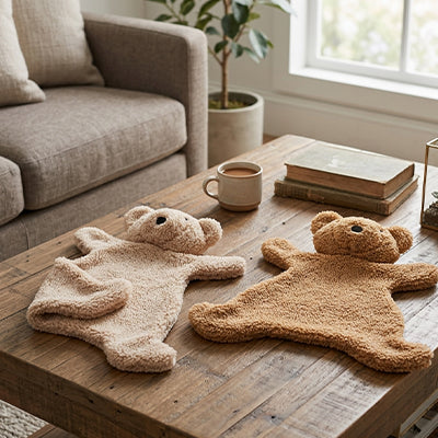 ours doudou kaki brun