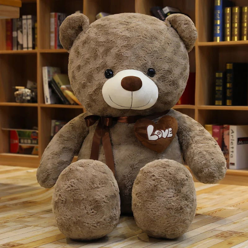 ours en peluche marron coton doux apaisant sommeil enfant