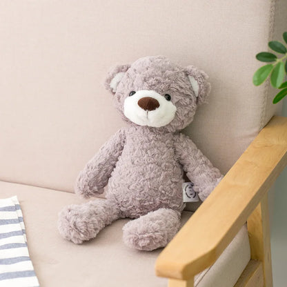 ours peluche gris adorable apaisante rassurante sommeil bébé enfant