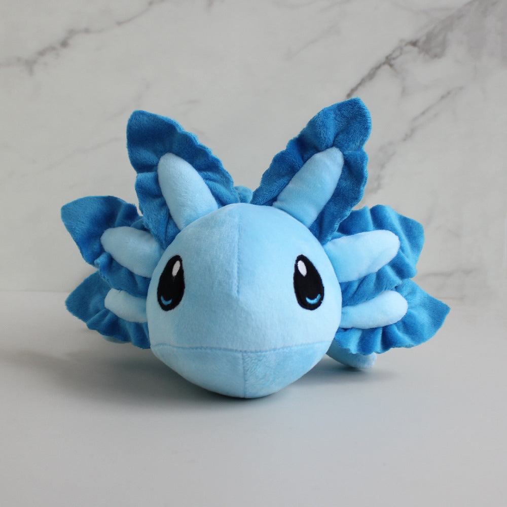 peluche axolotl bleu douce apaisante rassurante sommeil enfant