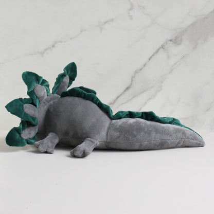 peluche axolotl gris queue