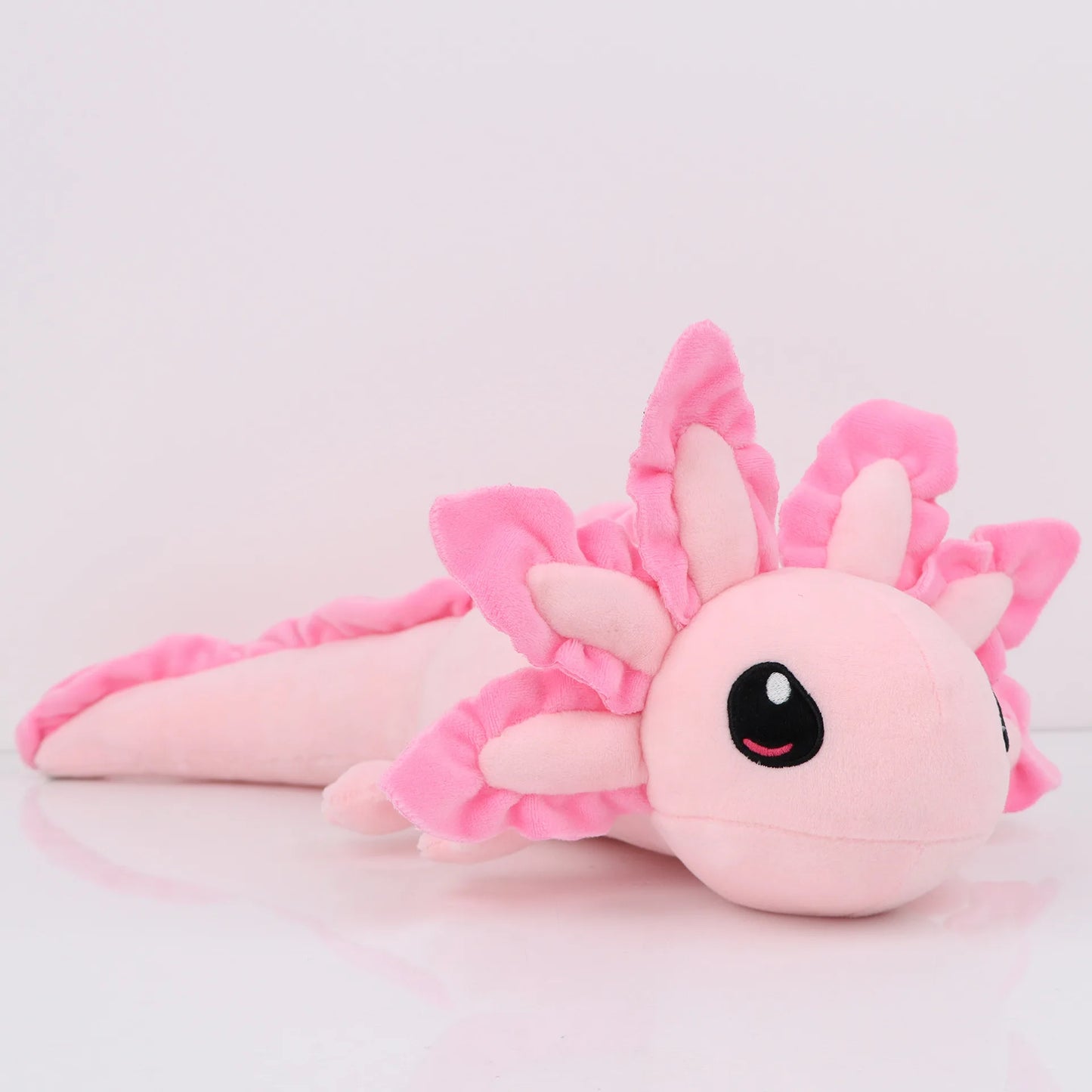 peluche axolotl rose cadeau déco chambre fille