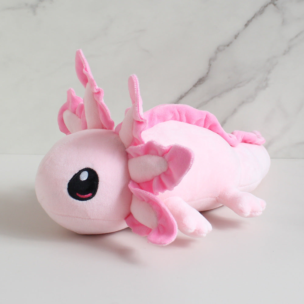 peluche axolotl rose fille mignonne