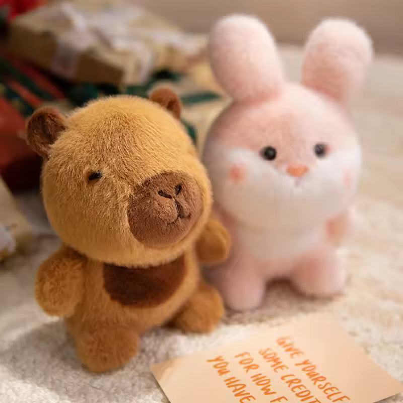 peluche capybara lapin cadeau décoration chambre bébé enfant