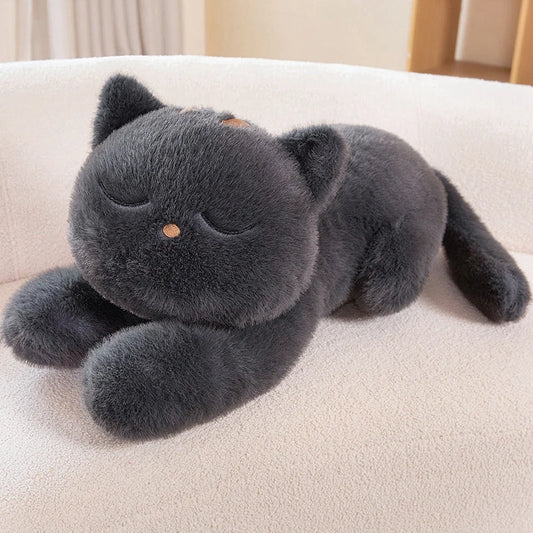 peluche chat douce endormie apaisante cadeau enfant