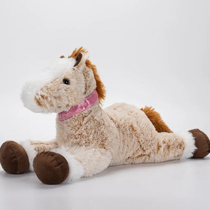 peluche cheval coton mignon cadeau anniversaire pâques noël enfant