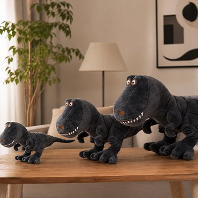 Peluche dinosaure 50 70 100 cm