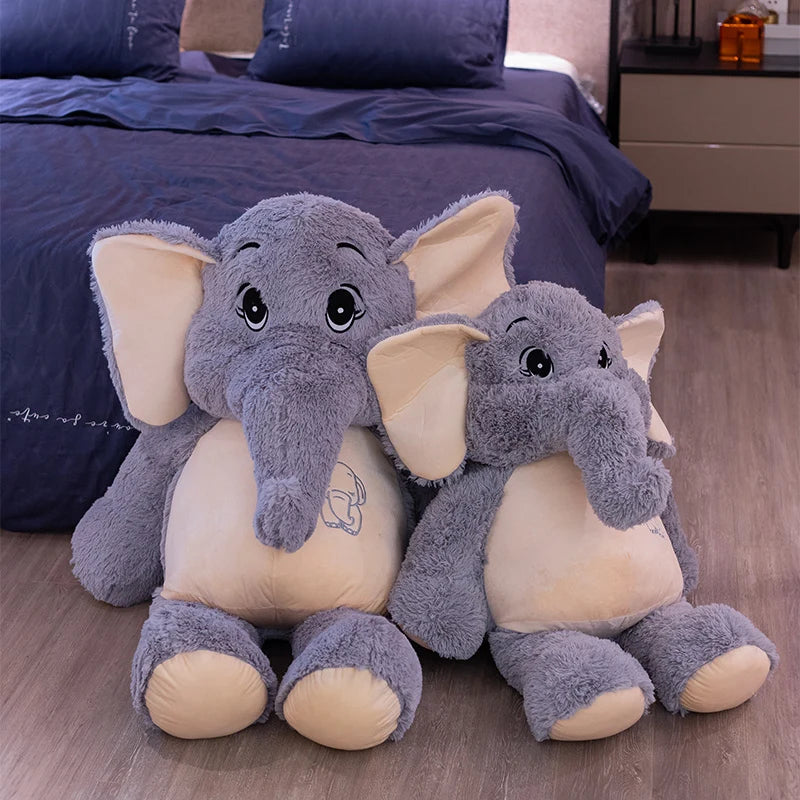 peluche éléphant 98 68 cm