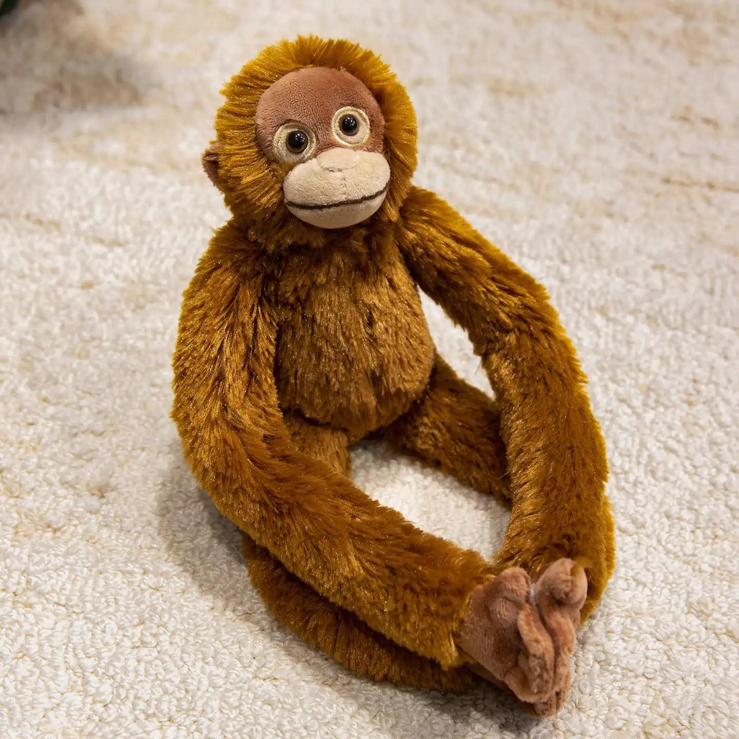 peluche gorille brun