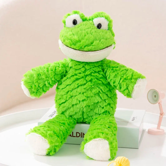peluche grenouille verte apaisante rassurante sommeil paisible enfant